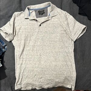Banana Republic Men's Gray Polo Shirt